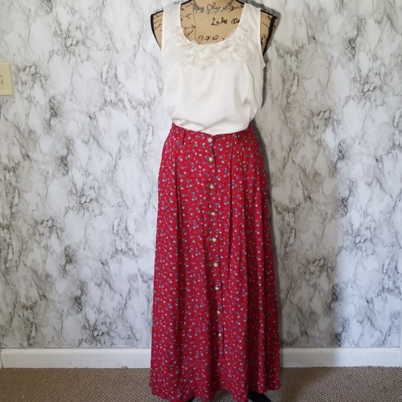 L.L. Bean Dresses & Skirts - L.L Bean| Button Down Skirt